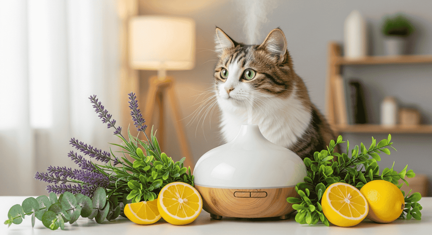 what -essential- oil- scent- covers- up- cat- litter- smell