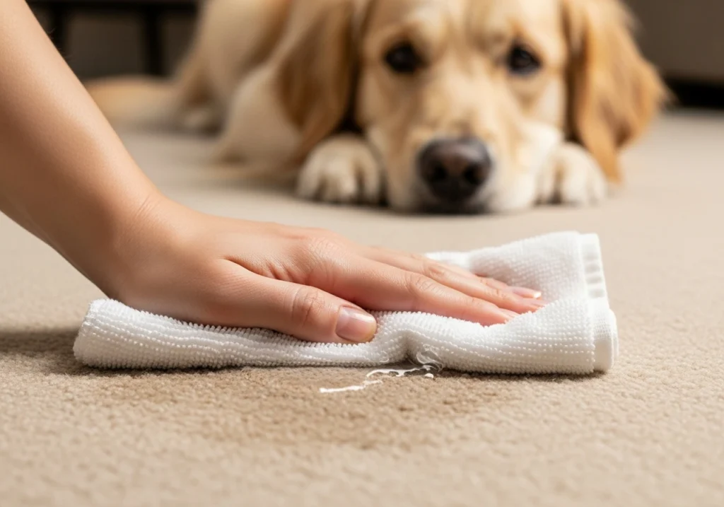 how -to- get- dog- pee- out- of- carpet